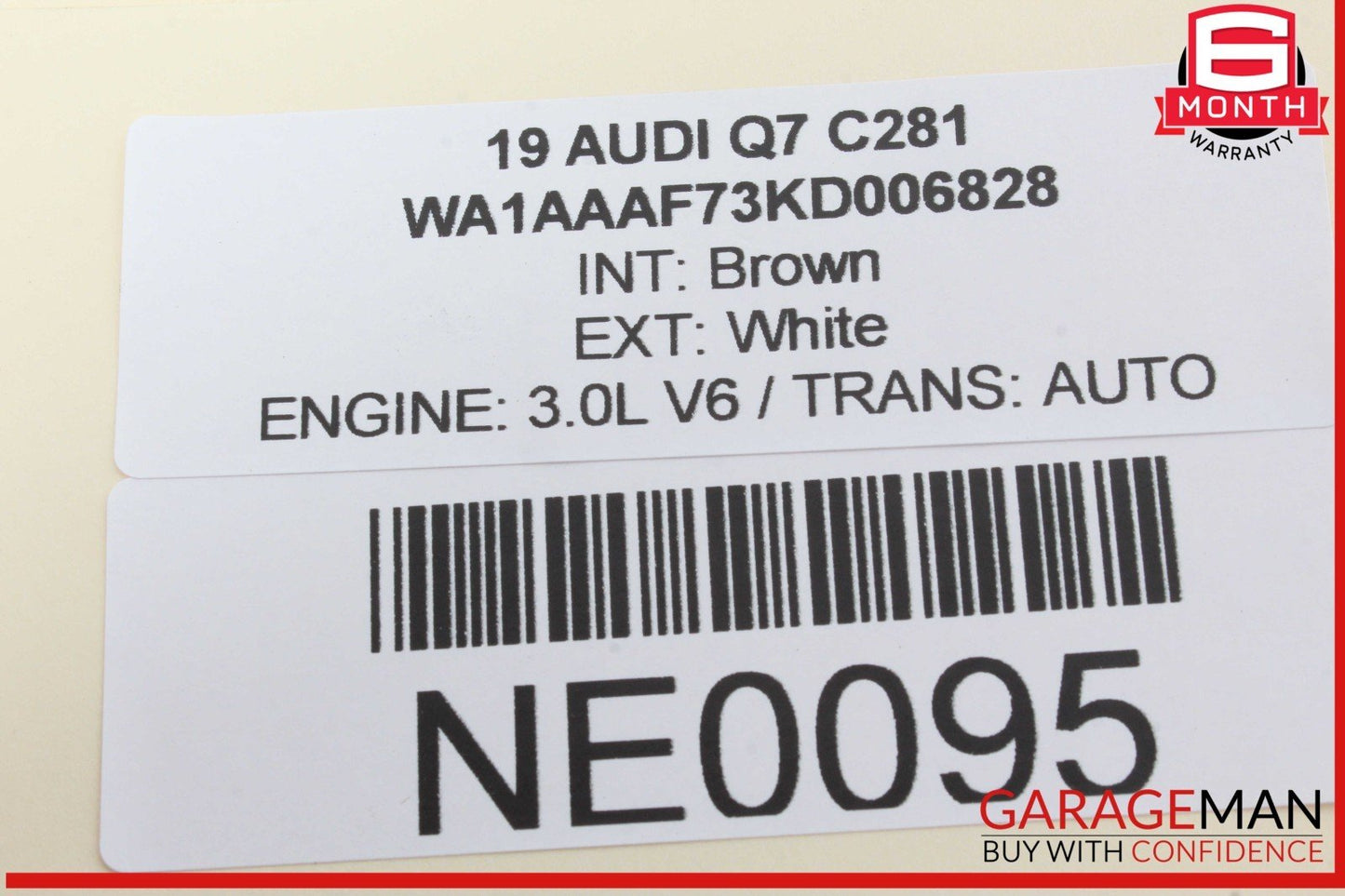 17-24 Audi Q7 Rear 3rd Row Left / Right Seat Release Switch Button 4M0959861B