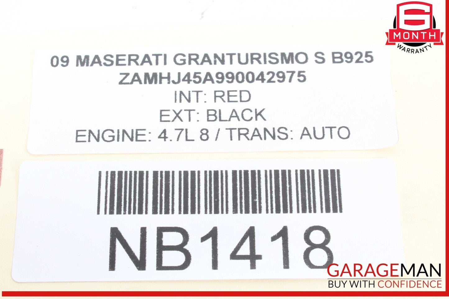 03-10 Maserati GranTurismo M145 Front Right Side Spindle Knuckle Hub OEM