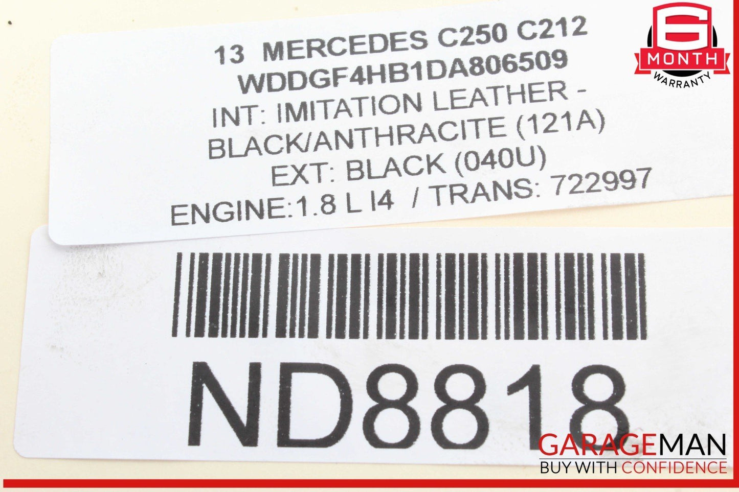12-16 Mercedes W204 C250 SLK250 SLK350 Transmission Oil Cooler Radiator OEM