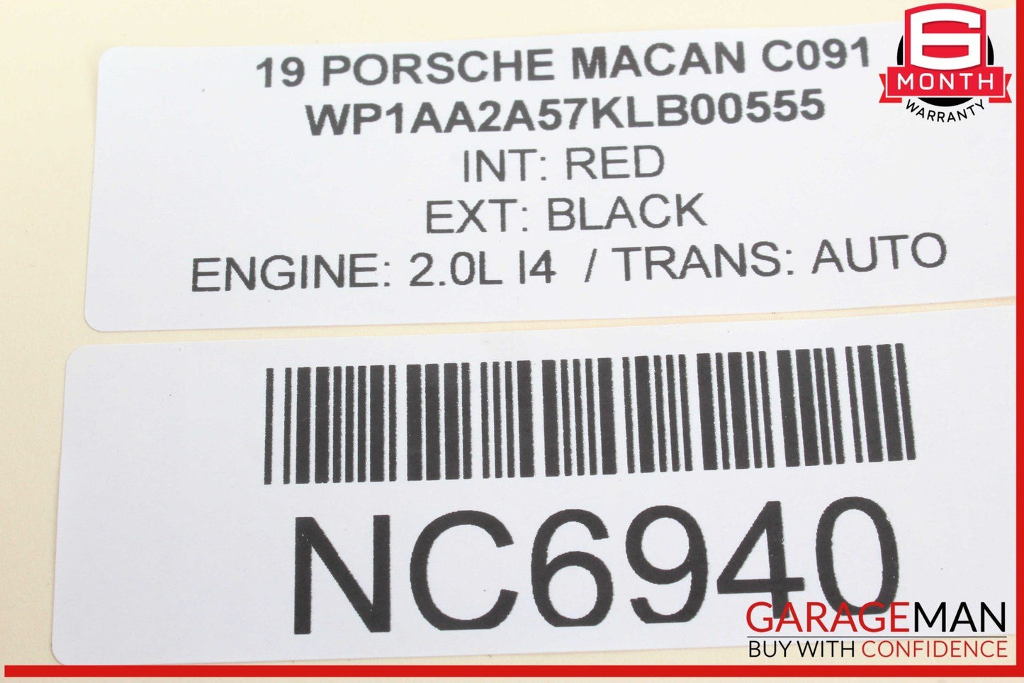 15-19 Porsche Macan 95B Voltage Stabilizer Control Module Unit ECU 8K0959663 OEM