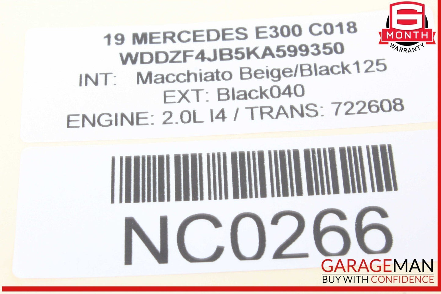 19-23 Mercedes W213 E300 Rear Right Passenger Side Door Control Module Unit OEM