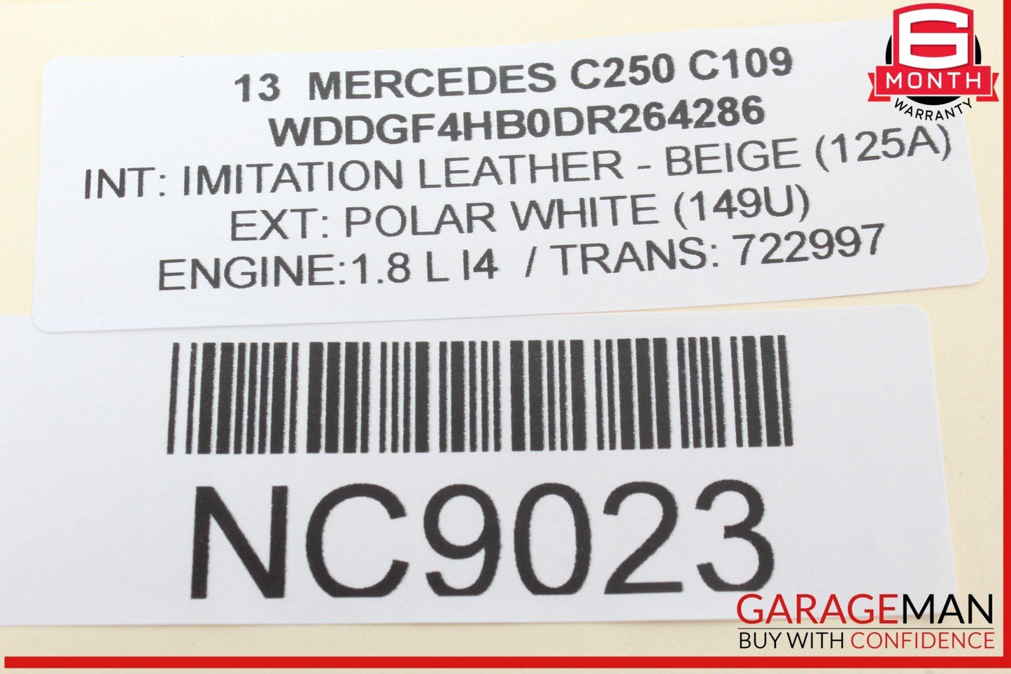 12-14 Mercedes W204 C250 C300 C350 Dash AC A/C Air Vent Grill Right Side OEM