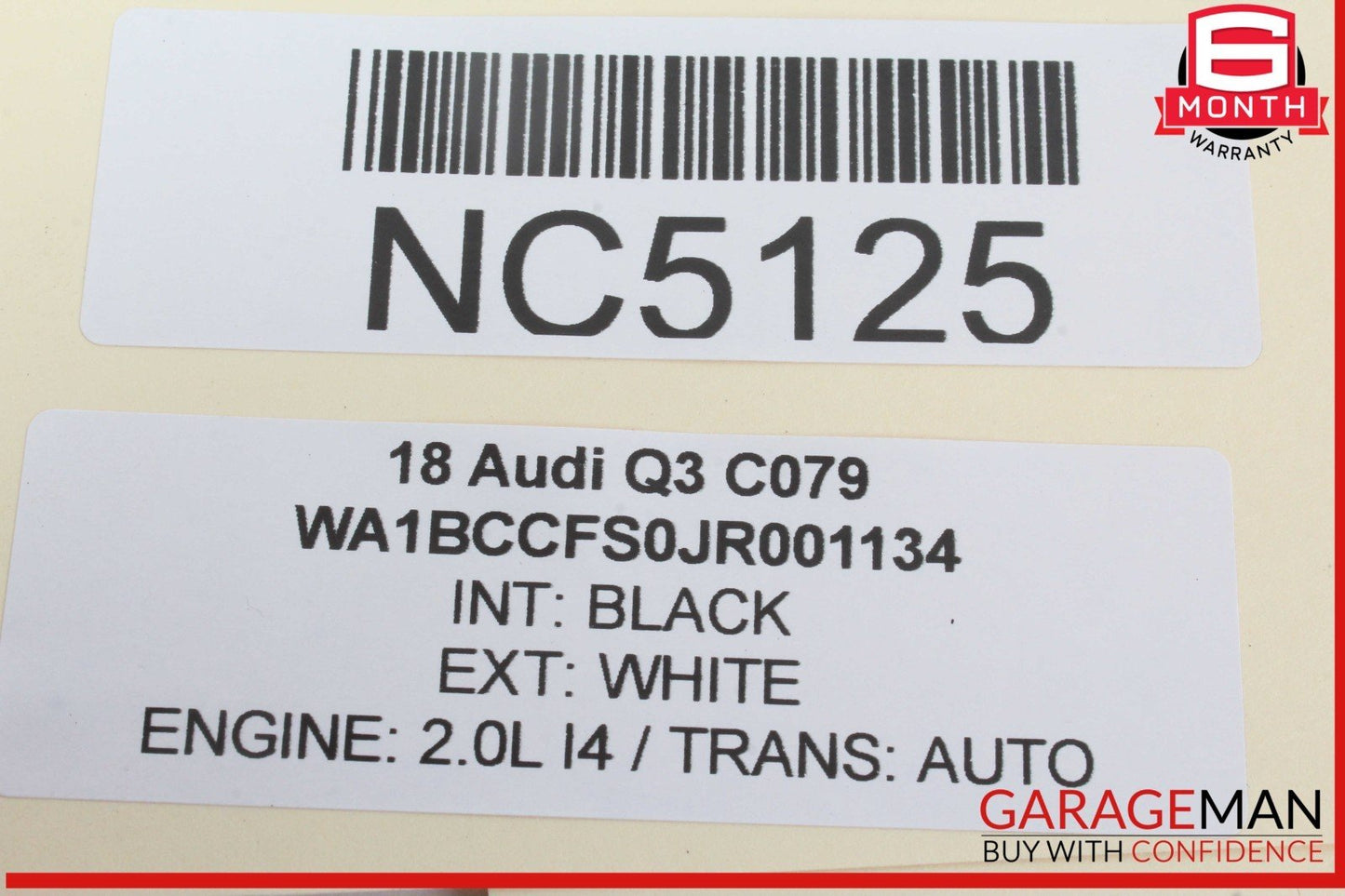 2013-2018 Audi Q3 Front Left/Right Door Lock Actuator 8J1837015F Genuine