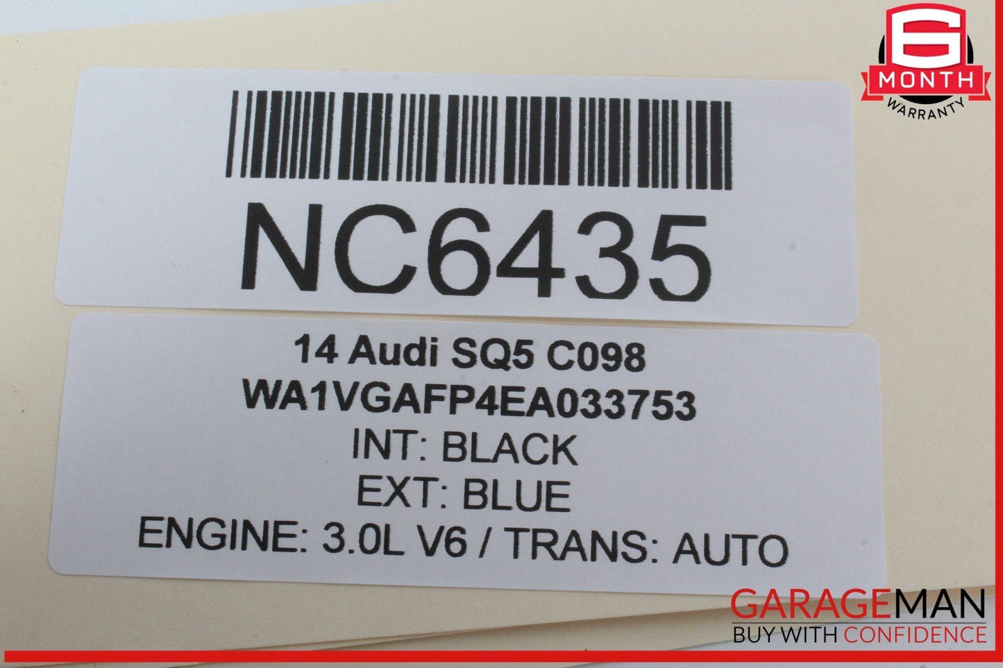 14-17 Audi SQ5 Front Right Passenger Side Dash Dashboard AC A/C Air Vent OEM