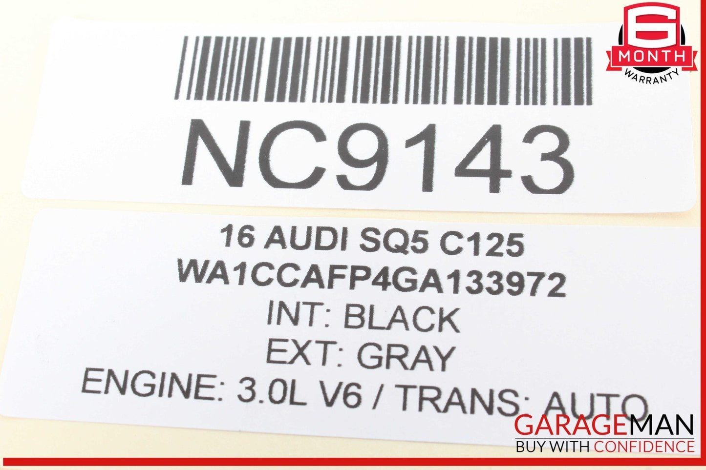 14-16 Audi SQ5 Rear View Camera Computer Control Module Unit 8R0907441A OEM