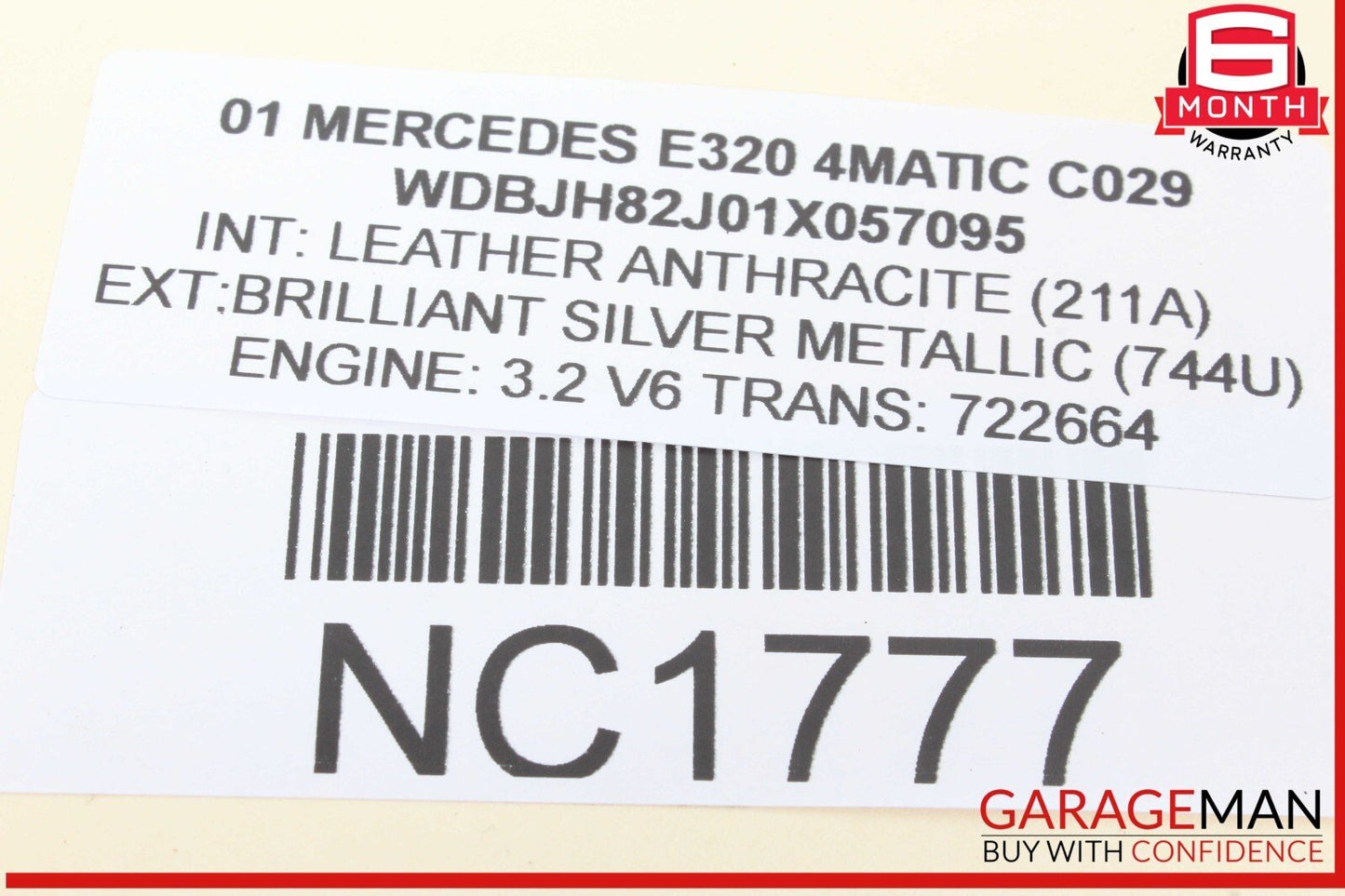 99-02 Mercedes W210 E320 4MATIC Bose Amp Amplifier Control Module Unit OEM