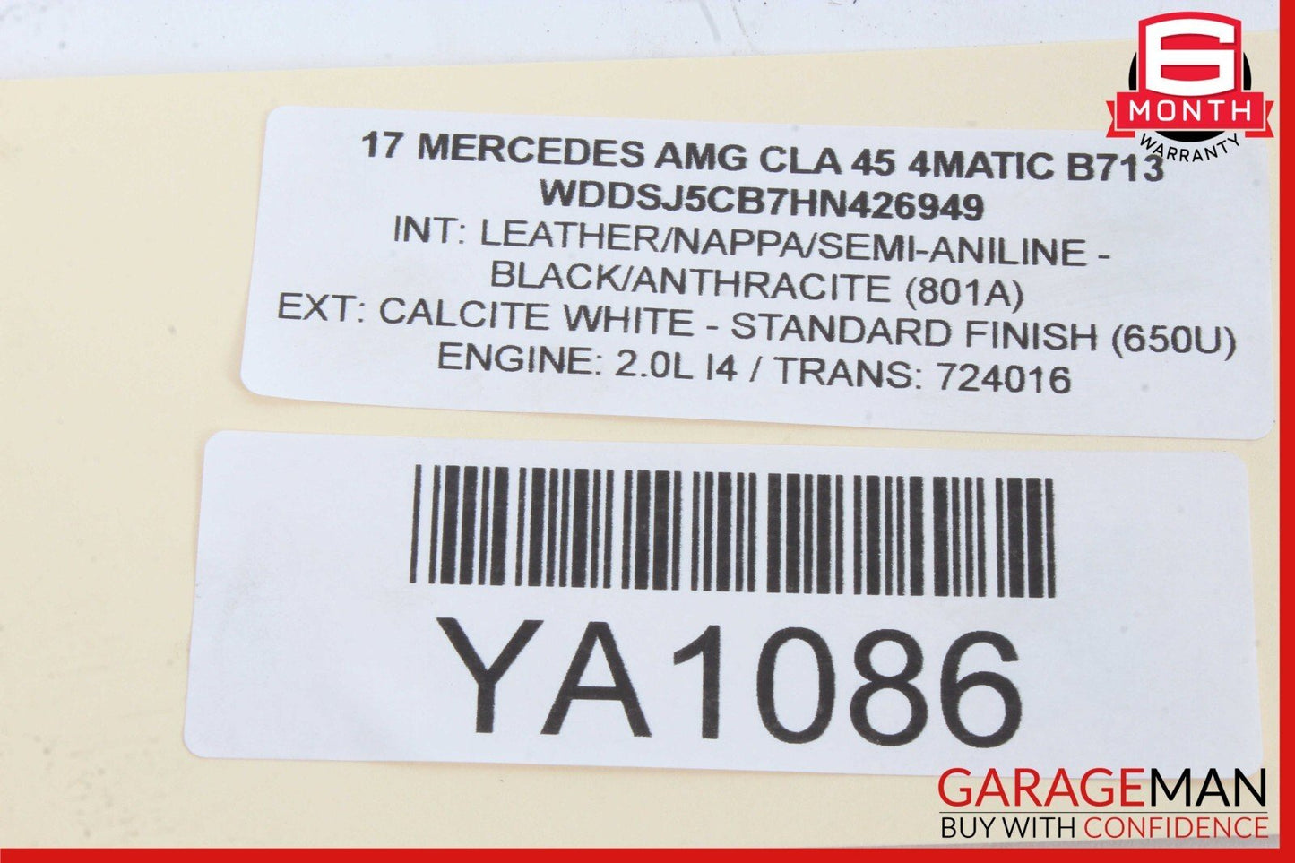 07-14 Mercedes W216 CL550 CL63 AMG Front Left Under Seat Control Module OEM