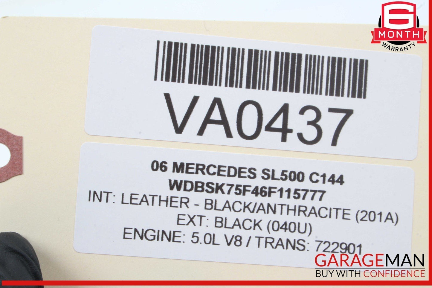 06-13 Mercedes R230 SL500 R350 E350 TPMS Tire Pressure Control Module Unit OEM