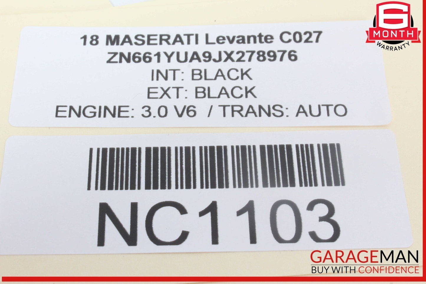 17-20 Maserati Levante M161 Park Parking Assist Control Module 670100874 OEM