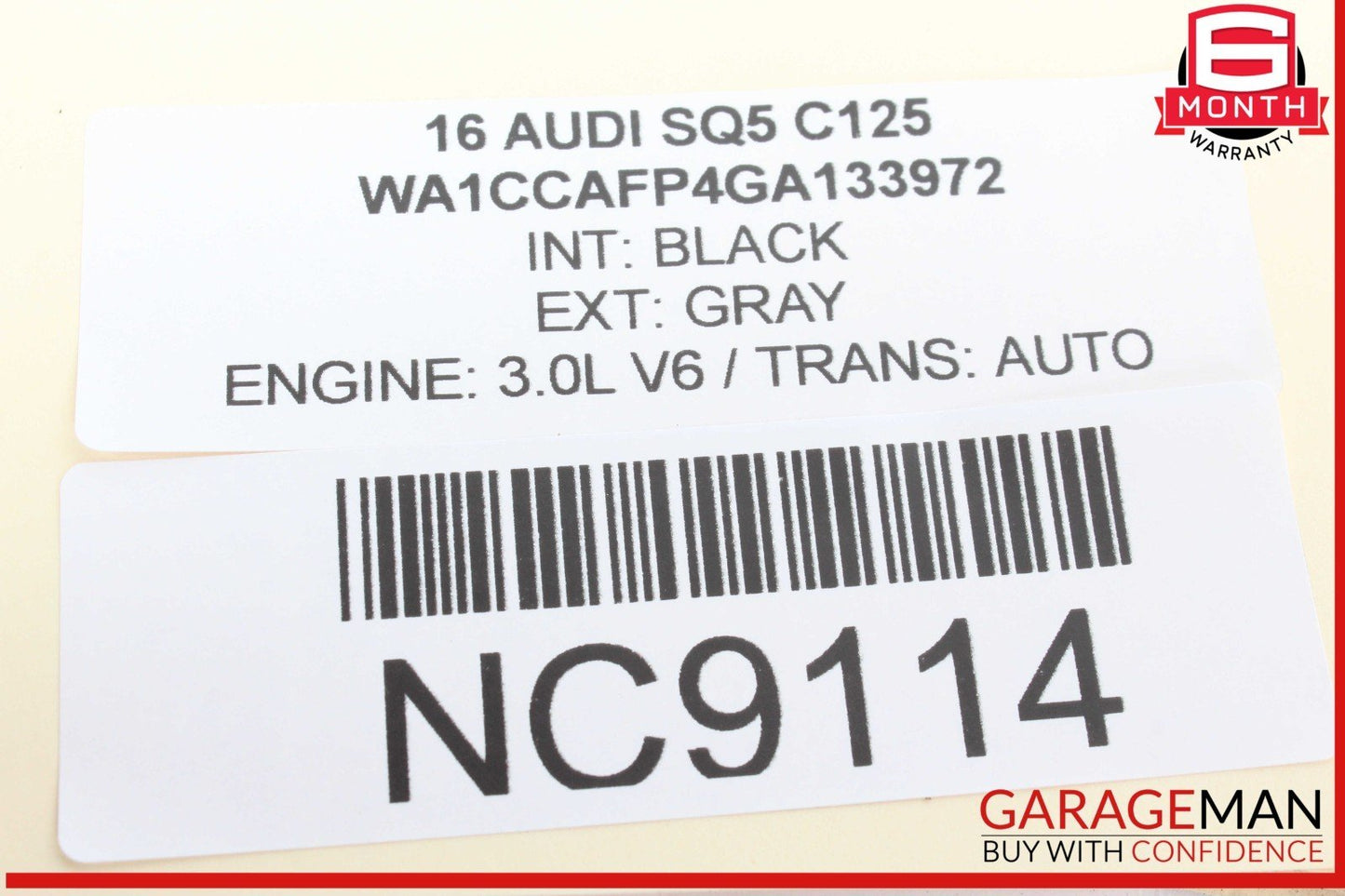 13-17 Audi SQ5 Q5 Rear Right Passenger Side Door Control Module Unit 8K0959795G