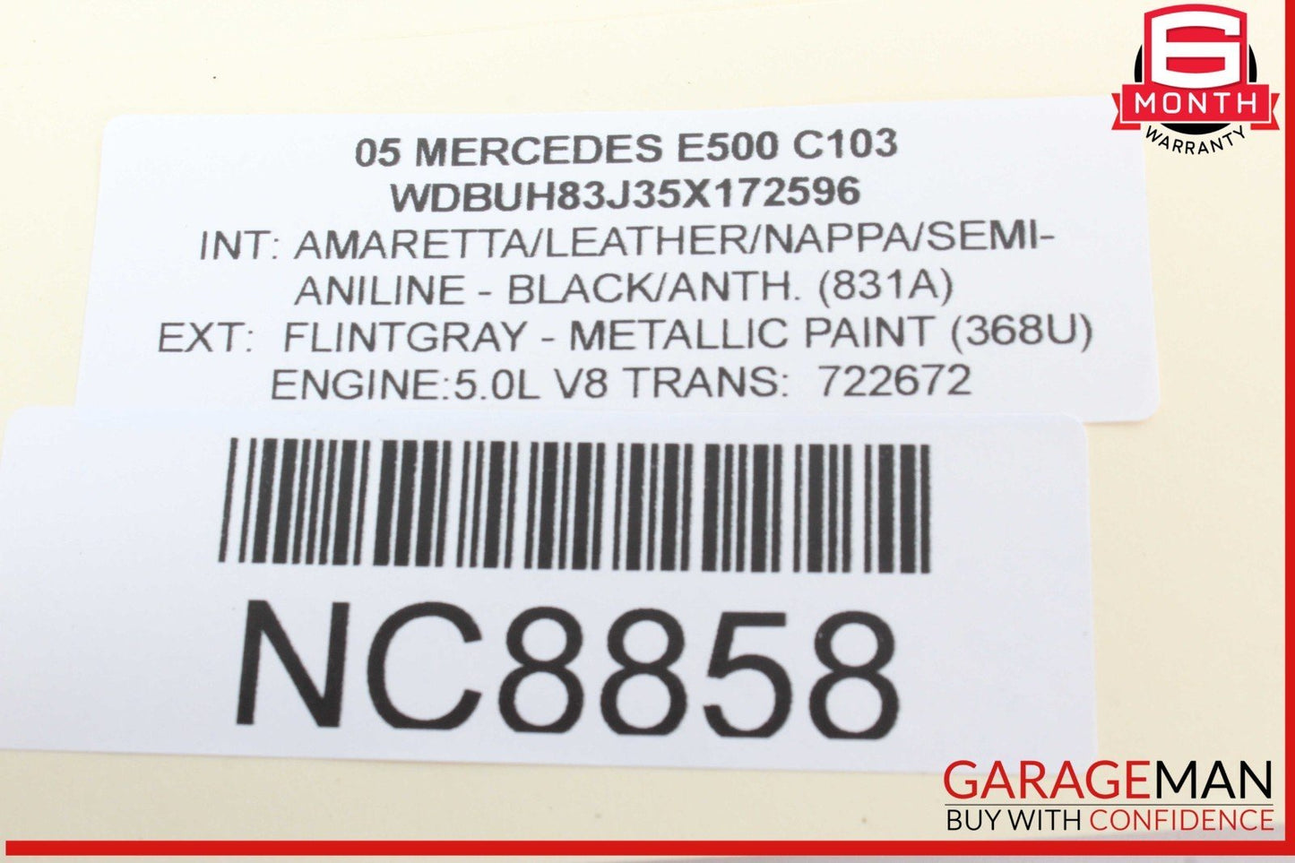 03-12 Mercedes W211 E500 E550 ML350 Front Right Seat Control Module OEM