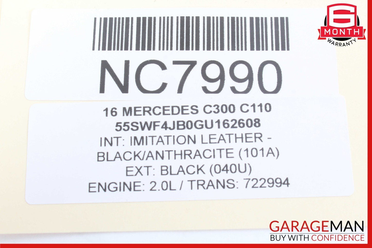 15-19 Mercedes W205 C300 C350 GLC300 TCU Transmission Control Module TCM OEM