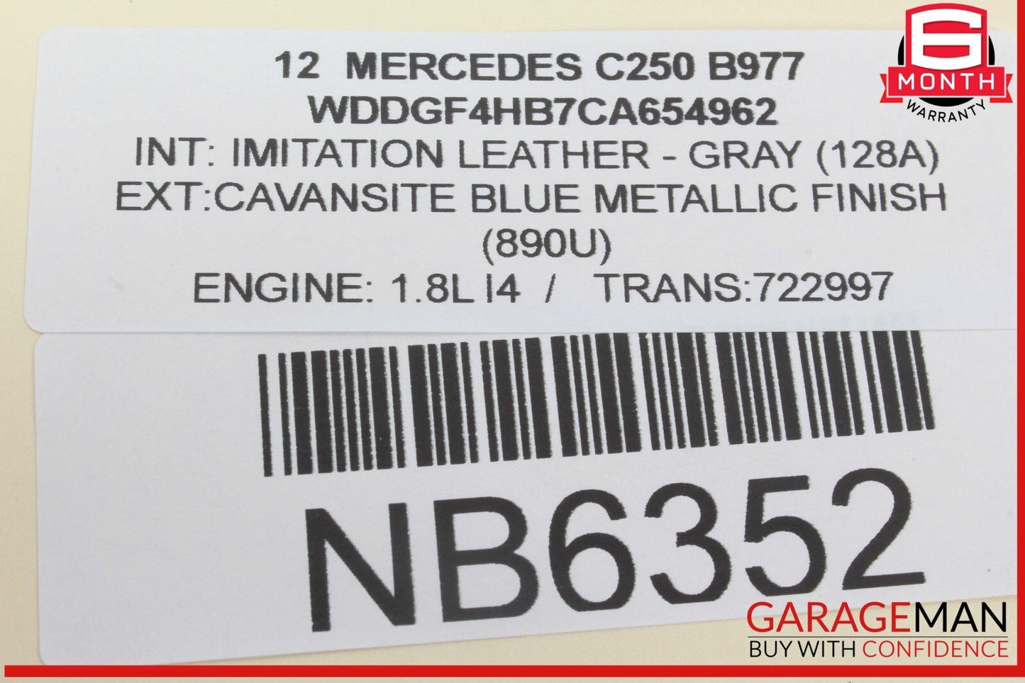 12-14 Mercedes W204 C250 Gear Shift Selector Indicator Knob Boot Assembly OEM