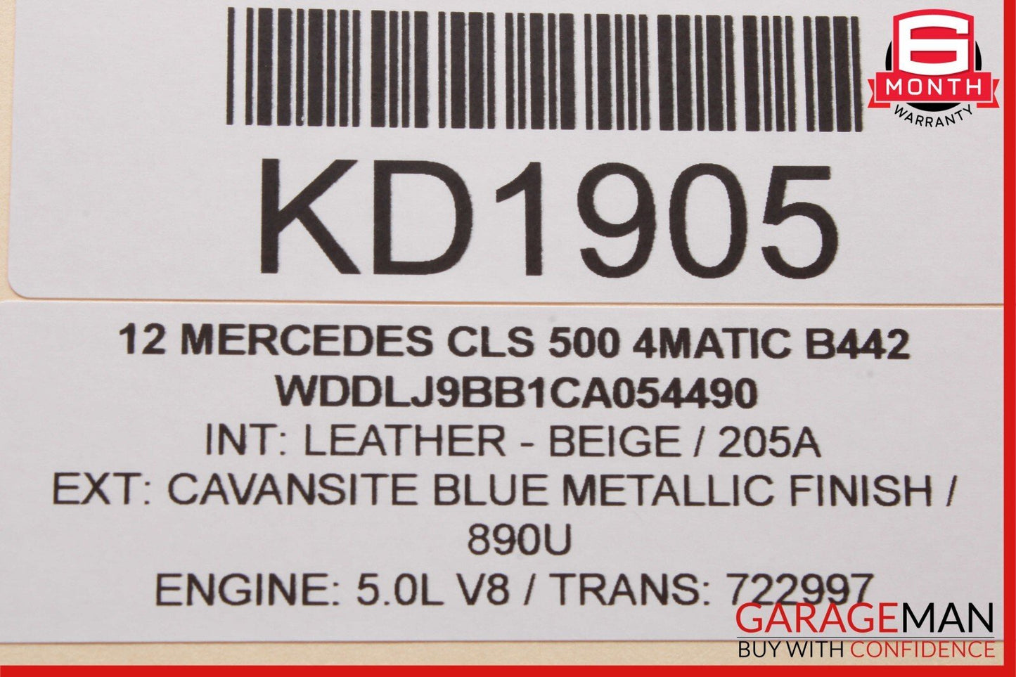 12-18 Mercedes W218 CLS500 CLS550 Headlight Light Switch Control Module OEM