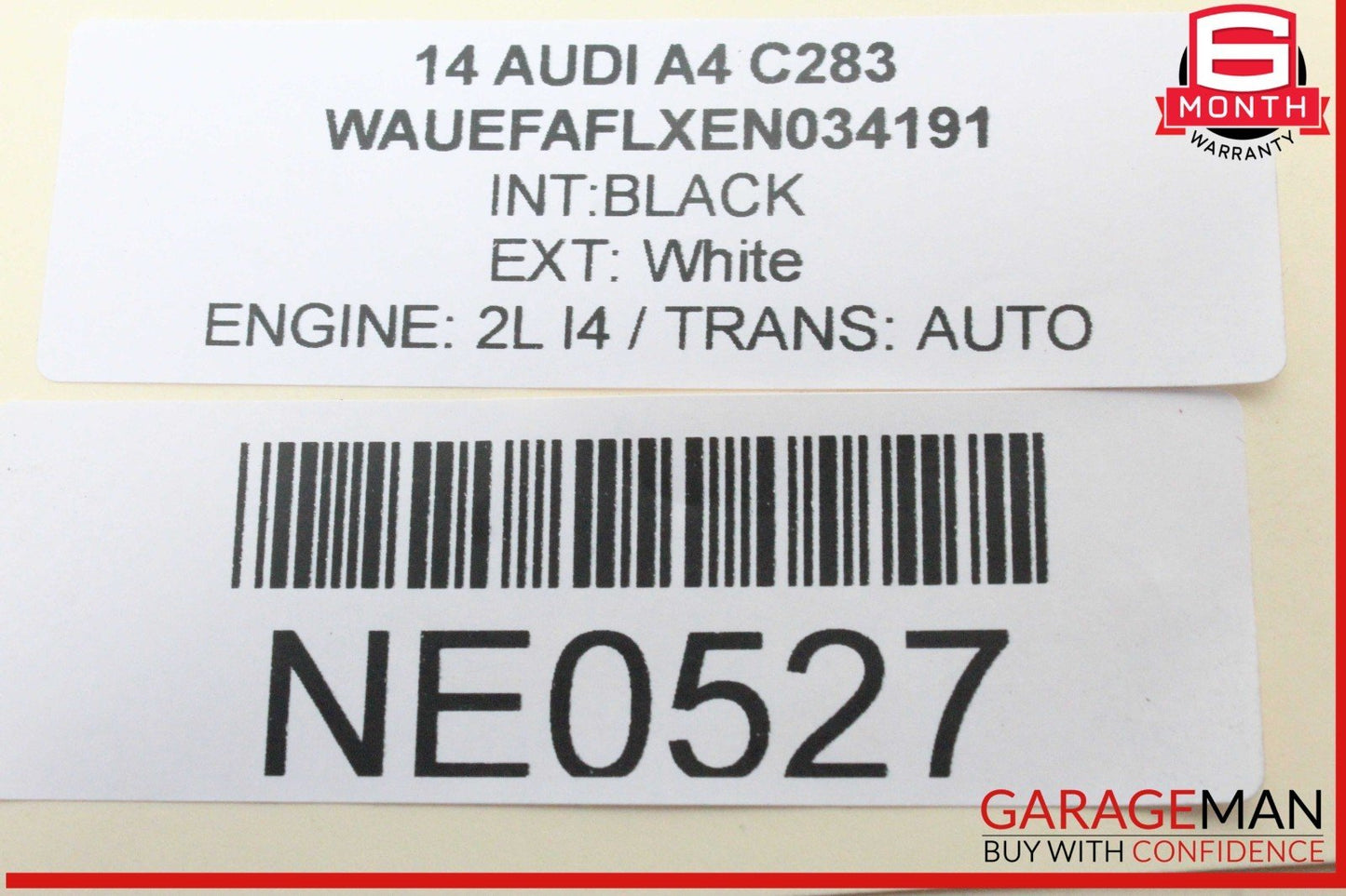 09-16 Audi A4 Rear Park Parking Assist Assistance Sensor Set of 4 1S0919275A OEM