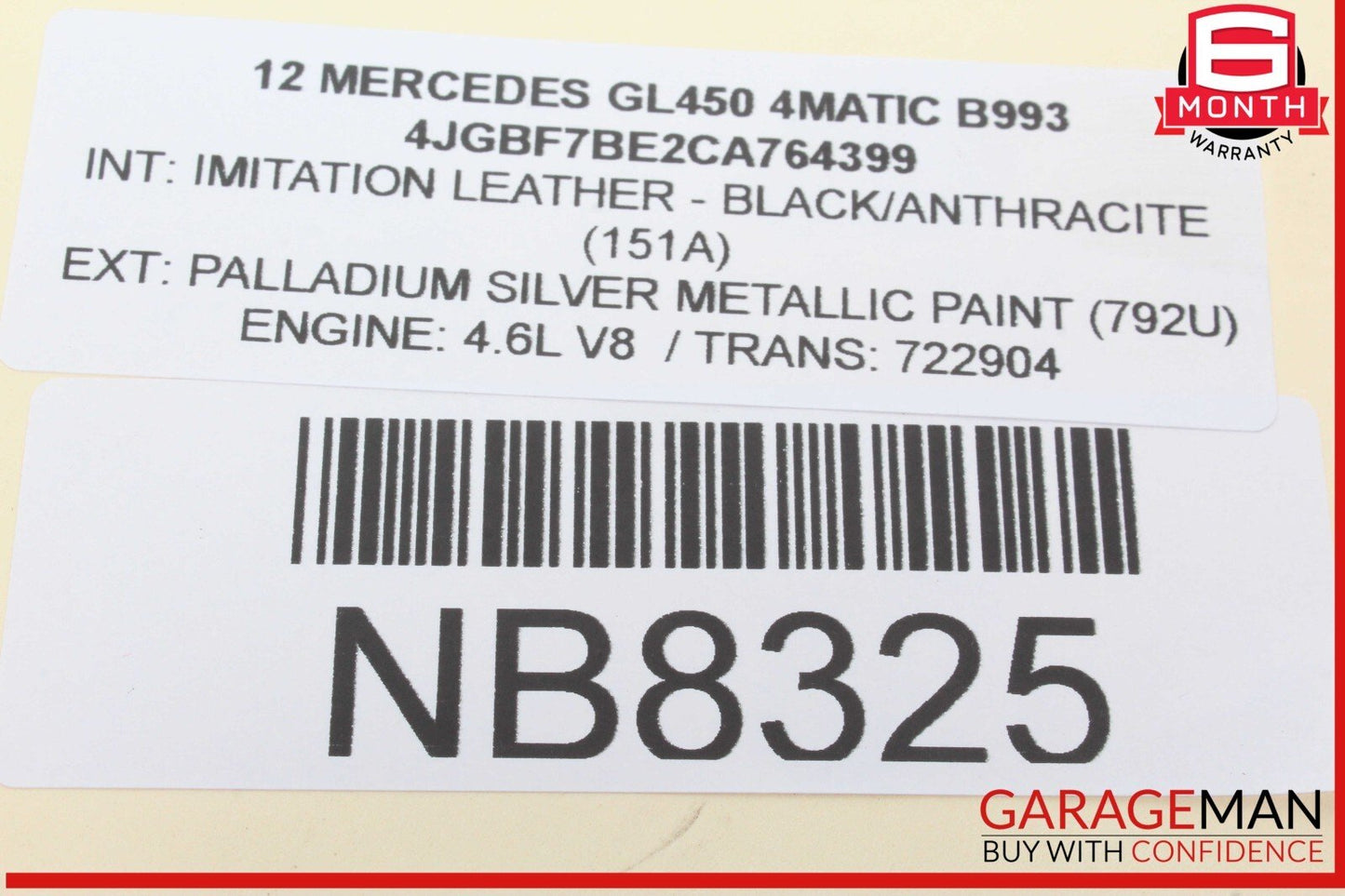 Mercedes X164 GL450 4MATIC Communication Interface Module 2049005704 OEM