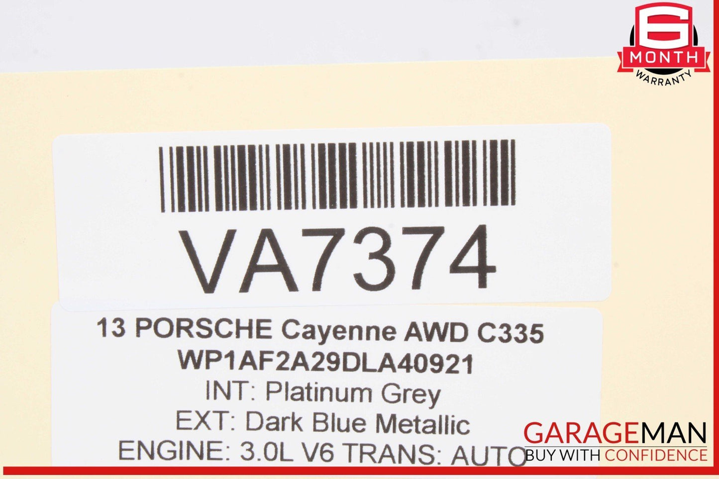 11-14 Porsche Cayenne 958 AWD Front Left Side Head Light Washer Nozzle Pump Jet