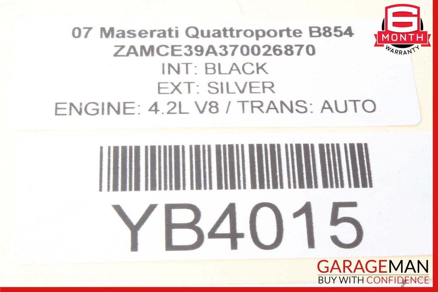 03-08 Maserati Quattroporte M139 Front Right Side Headlight Support Bracket OEM