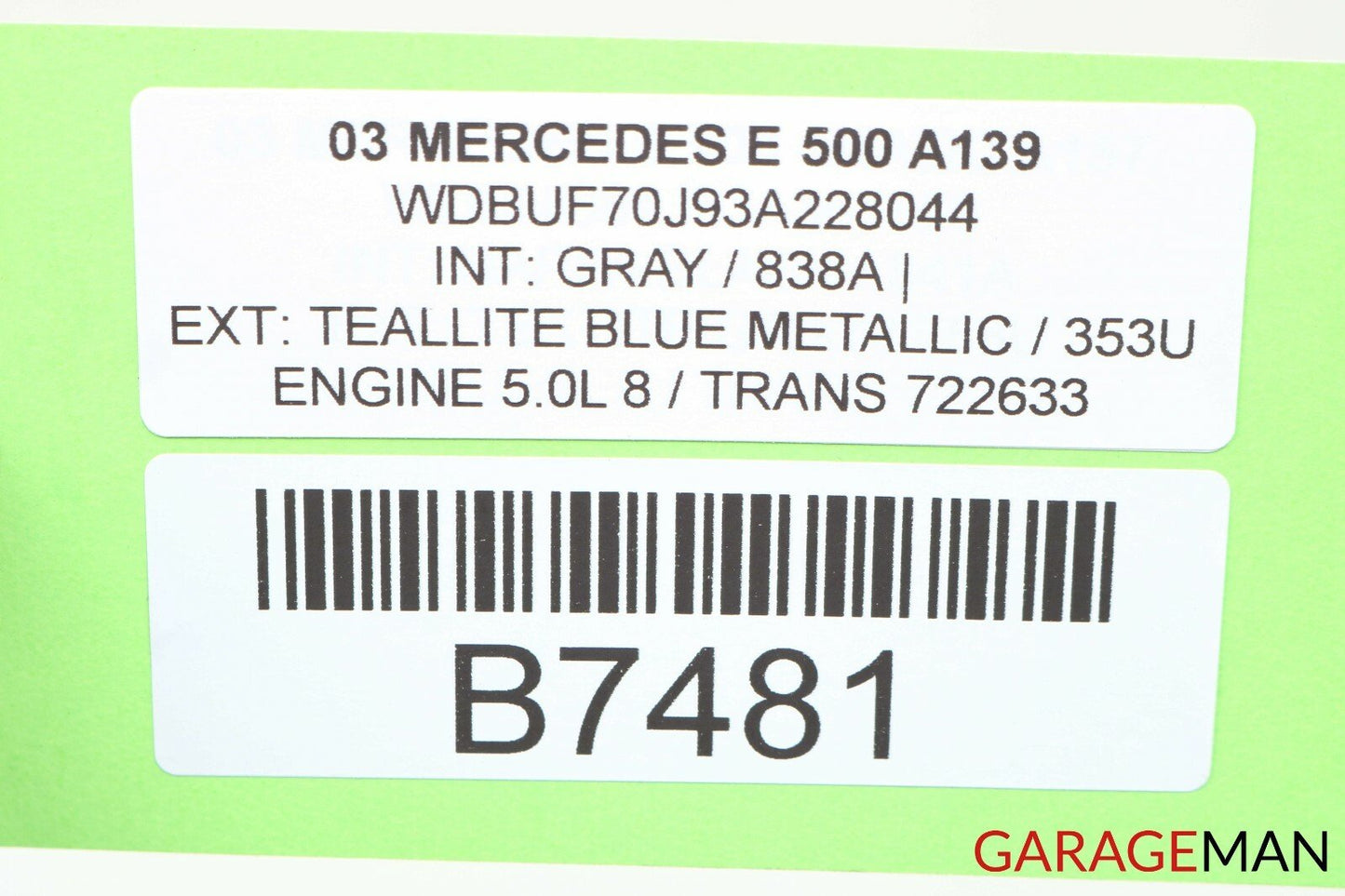 03-06 Mercedes W211 E320 E500 Door Control Module Front Right 2118200626 OEM