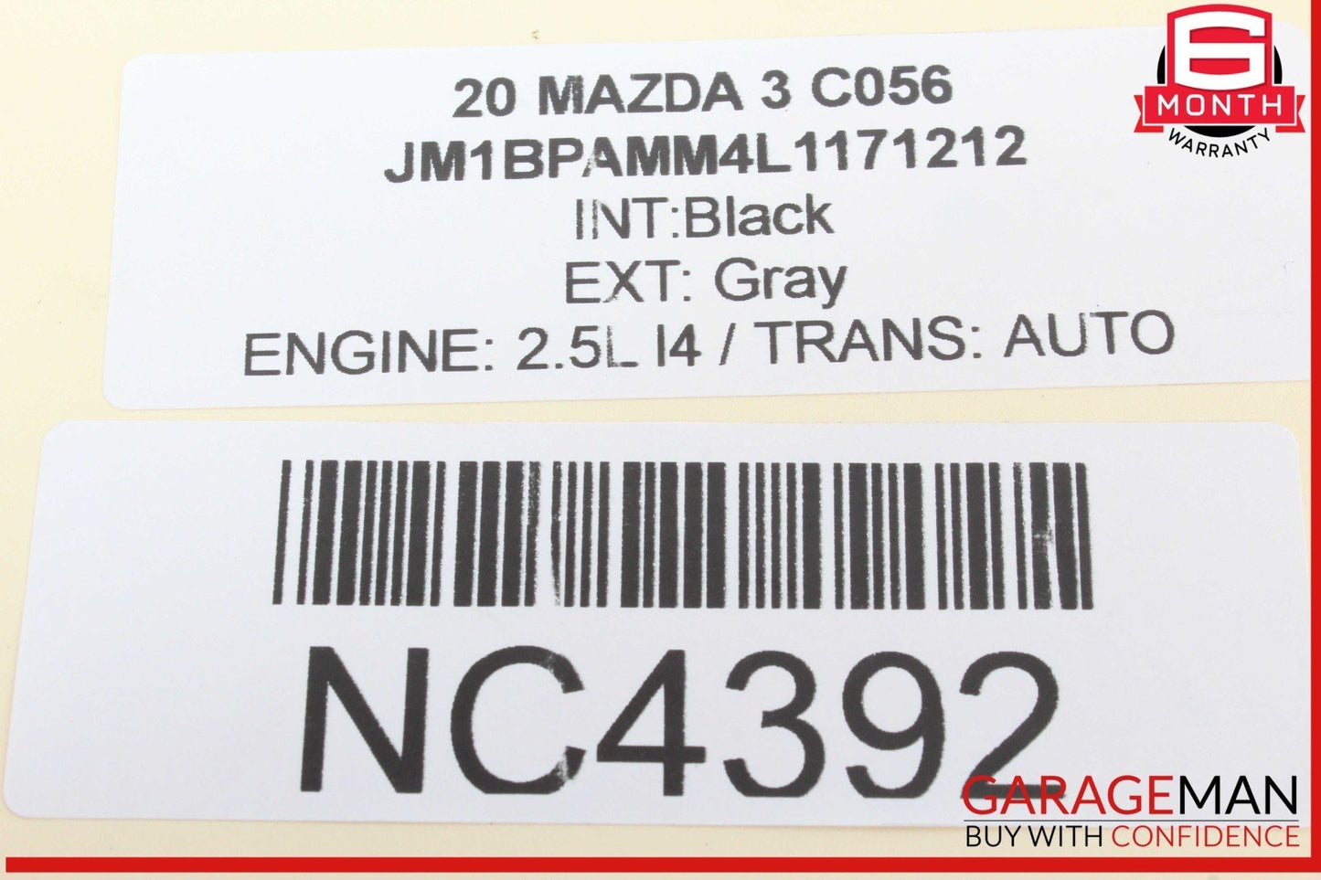 19-23 Mazda 3 Emission System Evaporator Fuel Vapor Canister w/ Filter OEM