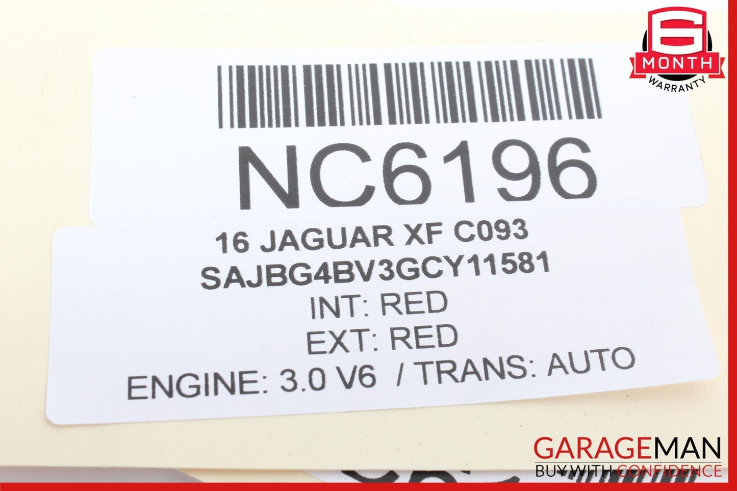 16-20 Jaguar XF Rear Right Passenger Side Door Control Module GX7314D619CC OEM