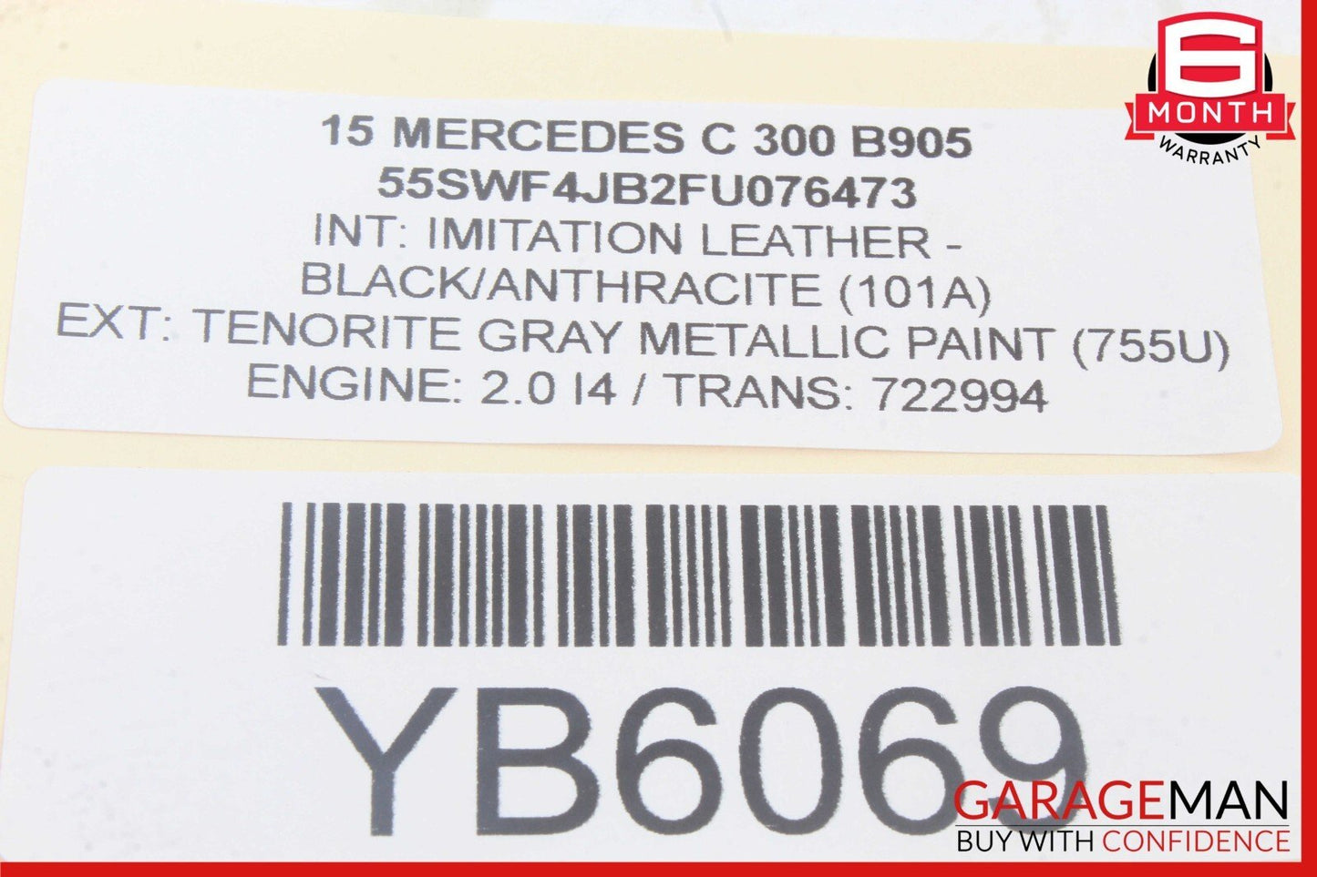 15-20 Mercedes W205 C300 C400 GLC300 Dash Headlight Switch Control Module OEM