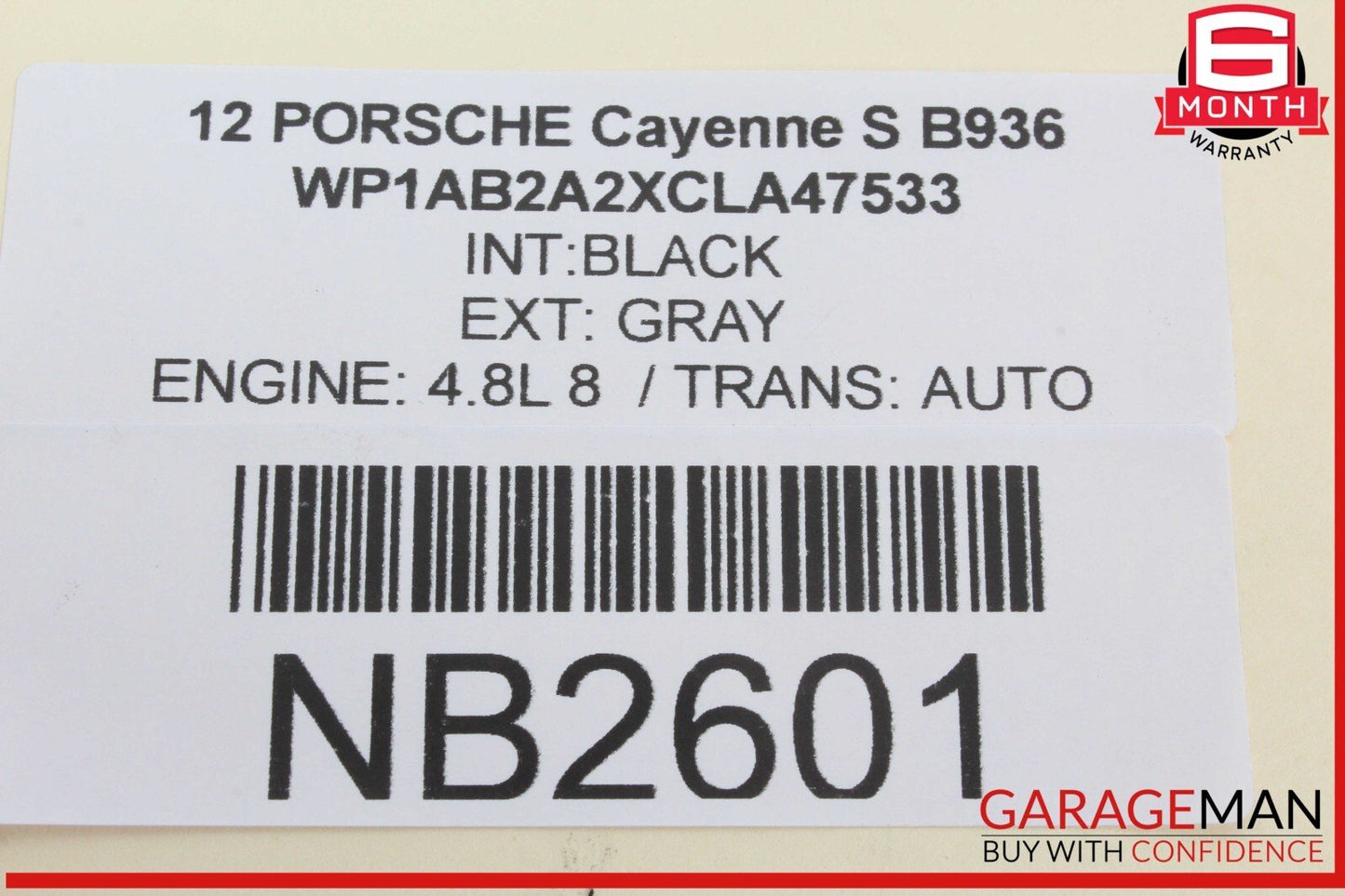 11-14 Porsche Cayenne S 958 Front Left Driver Side Mirror Door Rear View OEM