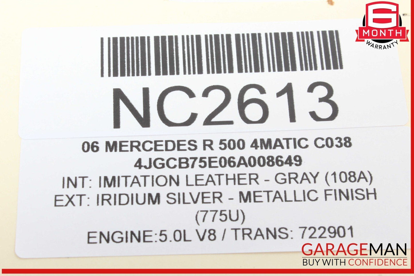 06-13 Mercedes W251 R500 4MATIC Front Left Side Door Control Module Unit OEM