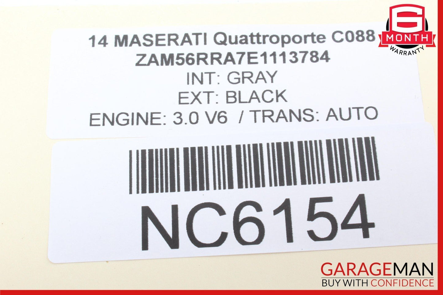 14-17 Maserati Quattroporte Rear Left Driver Side Door Control Module Unit OEM