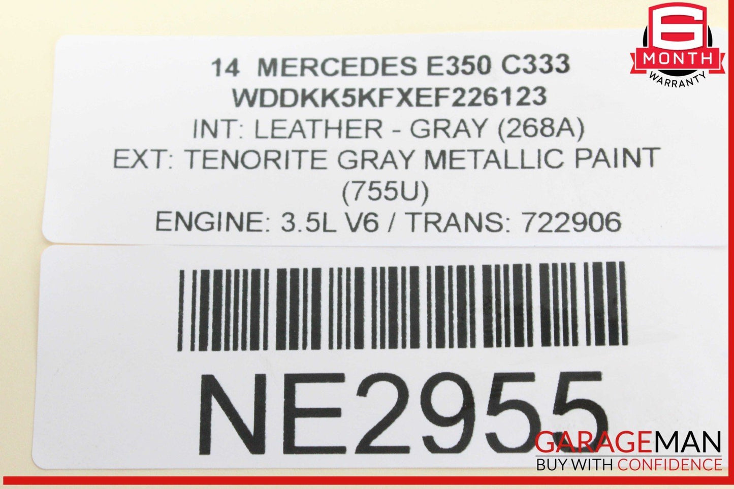 08-18 Mercedes W212 E350 E250 CLS550 Front Left Side Door Control Module OEM