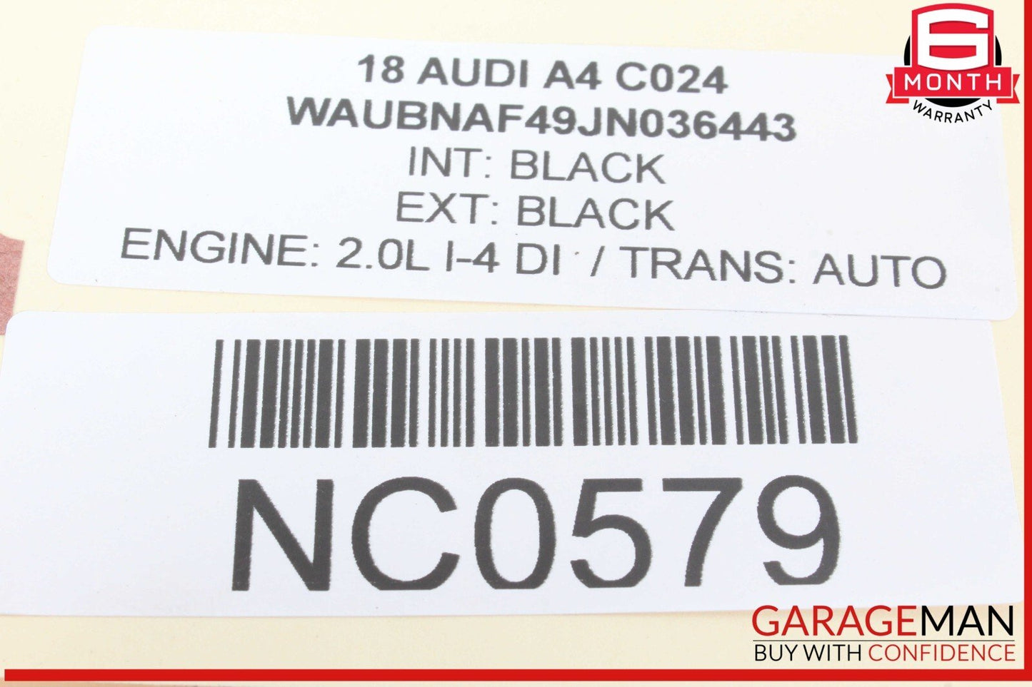17-24 Audi A4 Sunroof Window Glass Control Module Unit 4M0907594A OEM