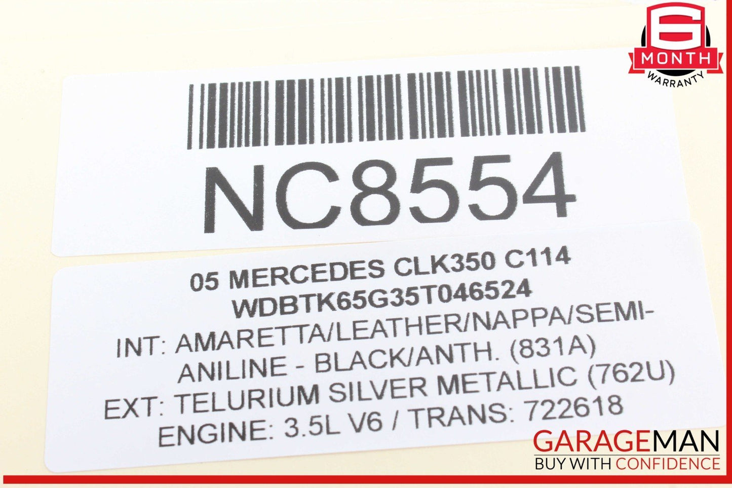 03-09 Mercedes W209 CLK350 CLK500 CLK55 Keyless Go Control Module Unit