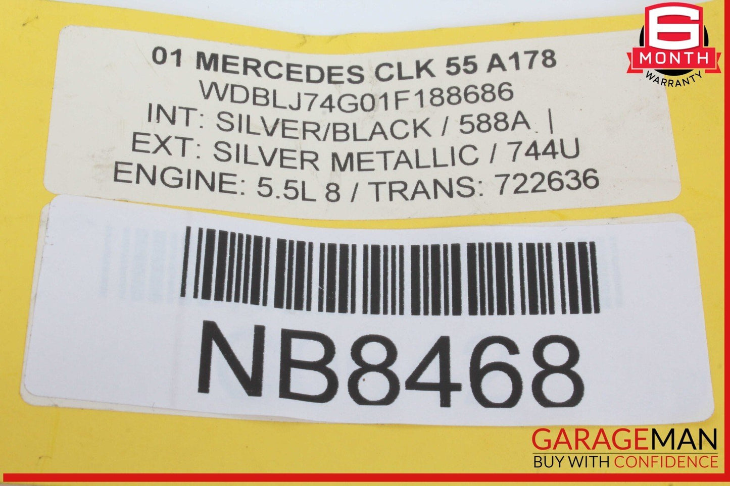 98-03 Mercedes W208 CLK55 AMG CLK430 Amplifier Amp Bose Audio Sound Module Unit