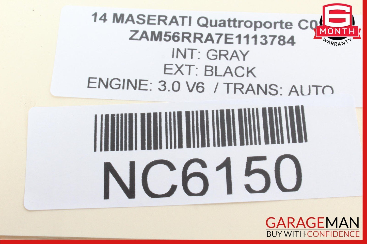 14-17 Maserati Quattroporte Front Right Passenger Side Door Control Module Unit