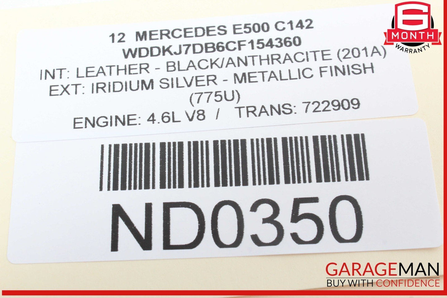 10-13 Mercedes W212 E550 Dash Head Light Headlight Fog Light Switch Controller