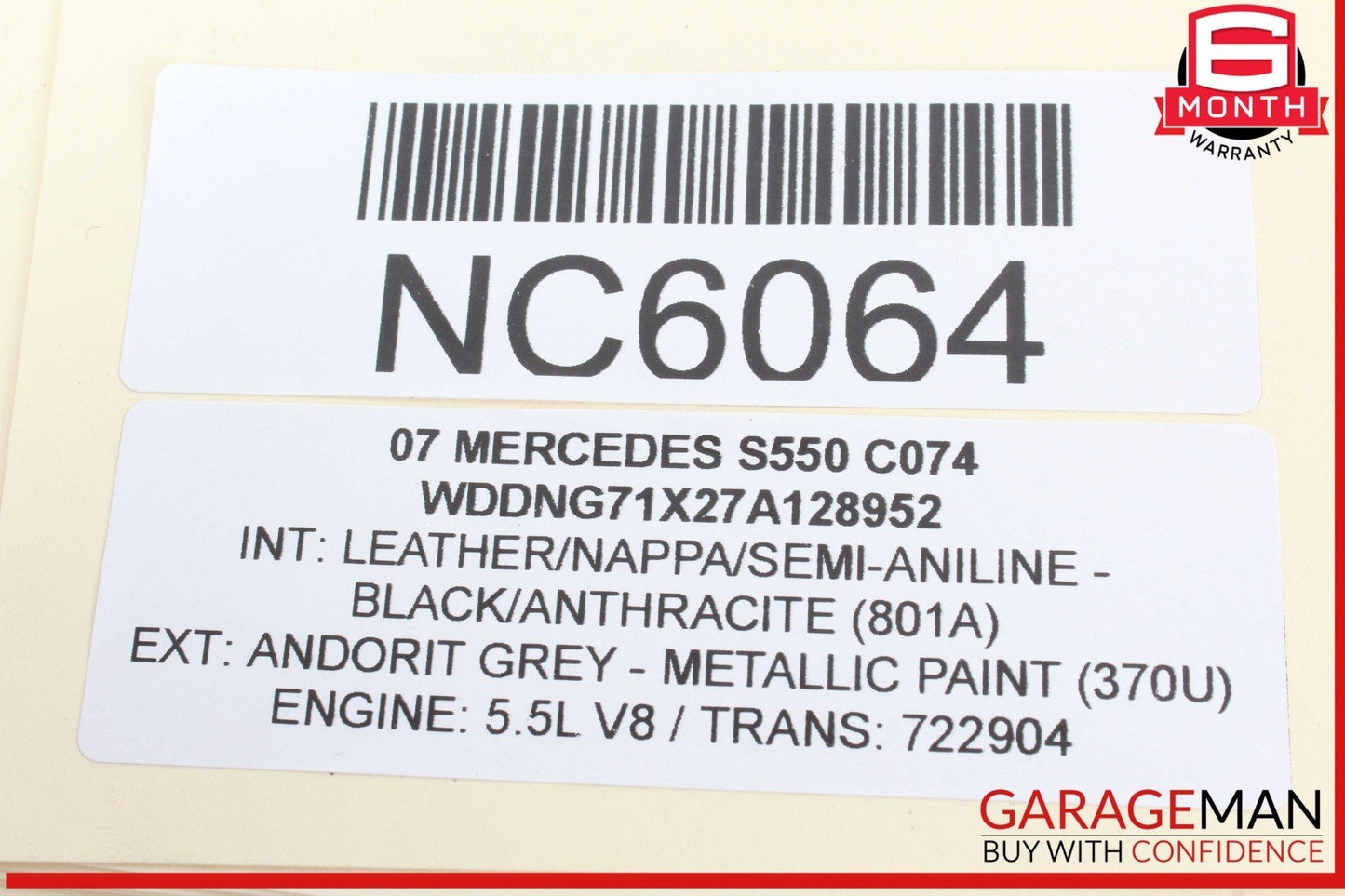 07-14 Mercedes W221 S550 CL550 Electric Power Supply Fuse Box Control Module
