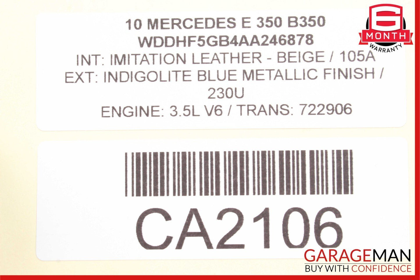 10-13 Mercedes W212 E350 E550 Front Right Seat Belt Seatbelt Retractor Black OEM
