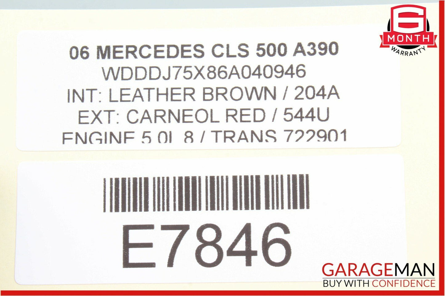 06-11 Mercedes W219 CLS500 CLS550 Front Left Side Dash A/C Air Vent Trim Panel