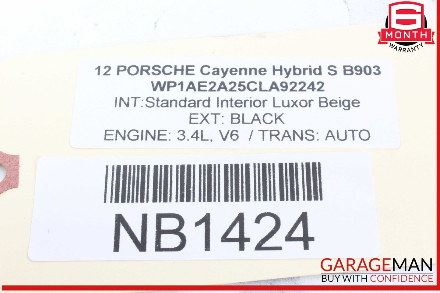 11-12 Porsche Cayenne 958 Hybrid S Battery Power Voltage Inverter Converter OEM
