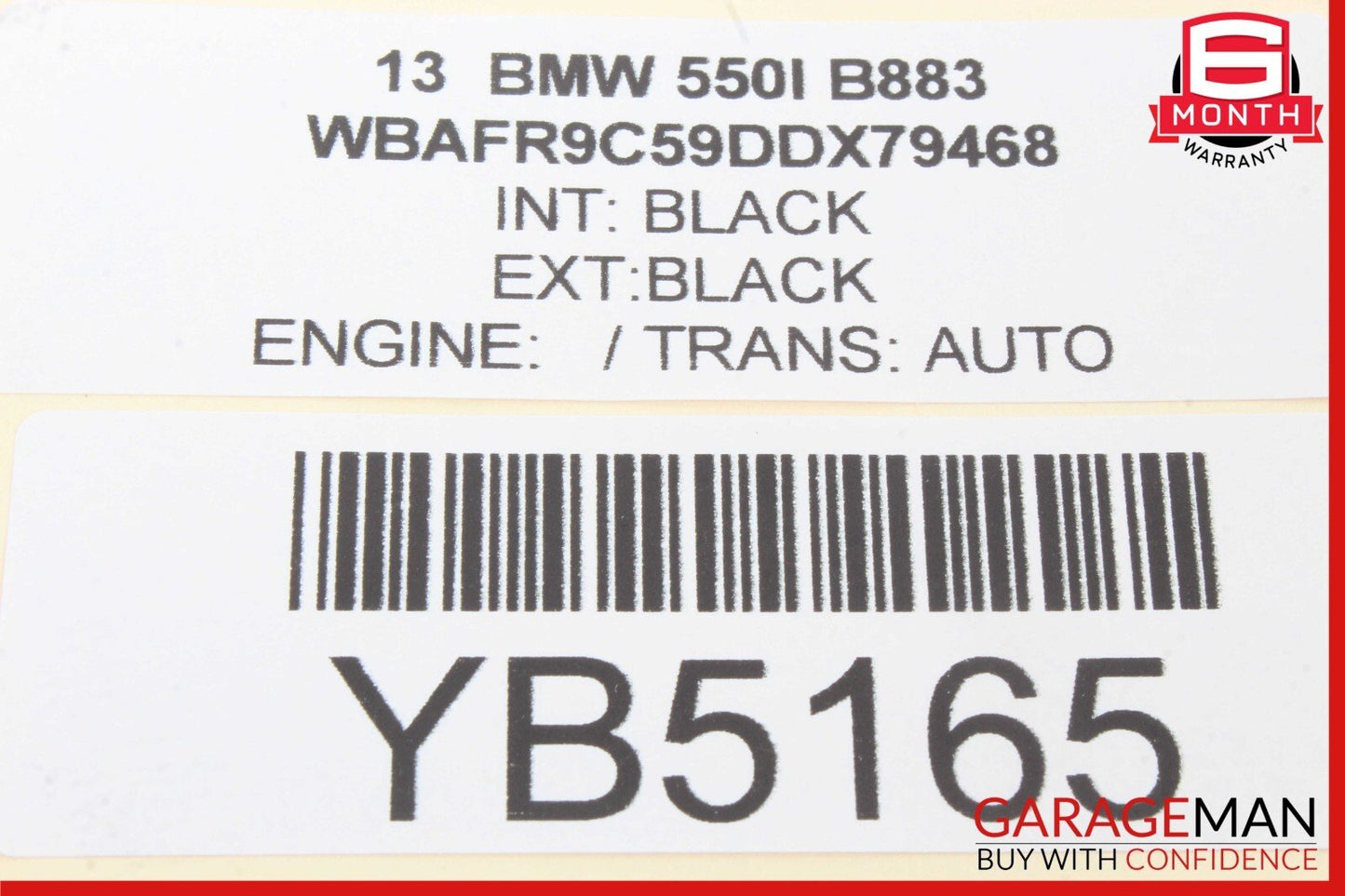 11-16 BMW 528i 535i 550i Front Left Seat Memory Switch Control 9215808 OEM