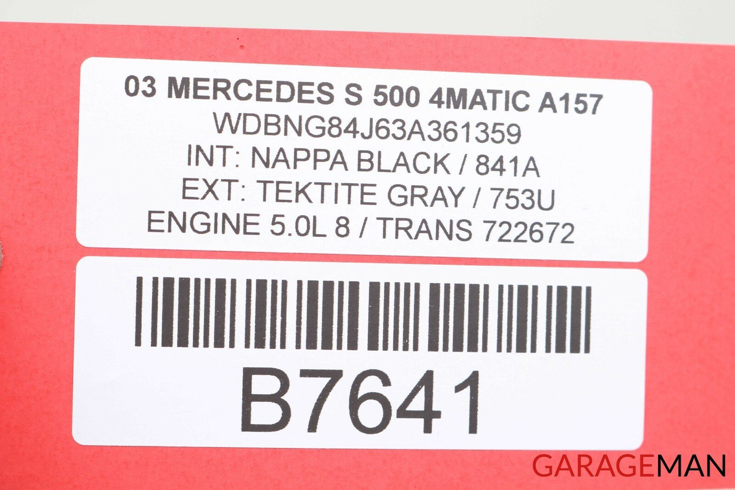 03-06 Mercedes W220 S350 S430 S500 Seat Valve Block Module Front 2208001278 OEM