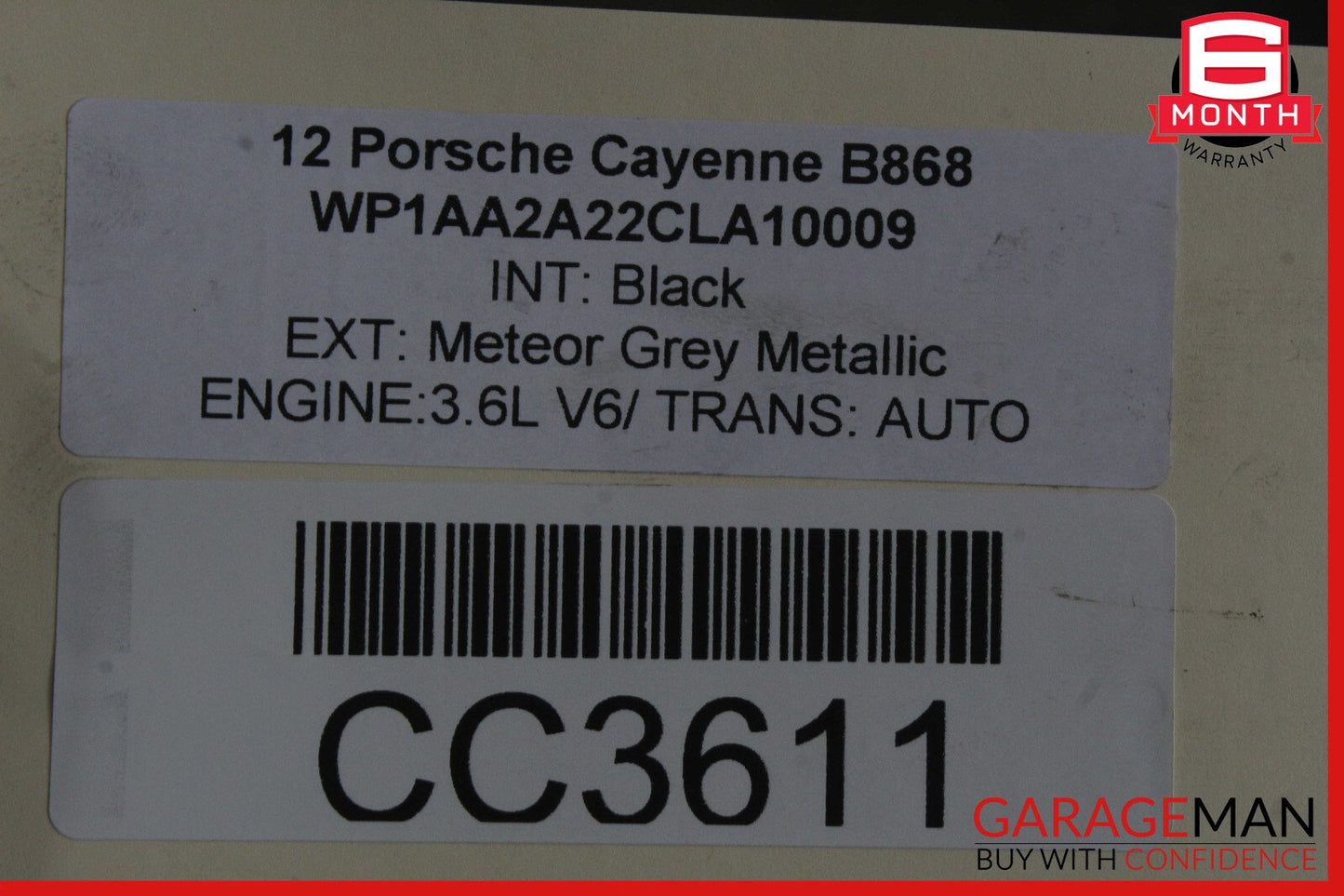 11-17 Porsche Cayenne 958 3.6L V6 AT Automatic Transmission Assembly OEM 99k