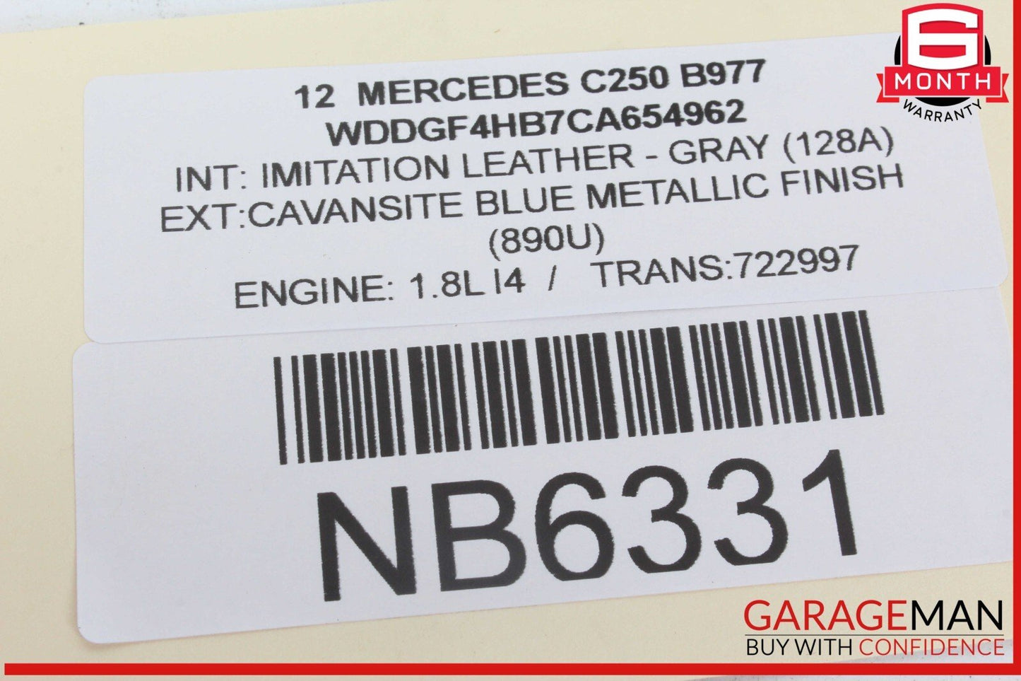 12-14 Mercedes W204 C250 C350 Dash AC A/C Air Vent Grill Left Side OEM
