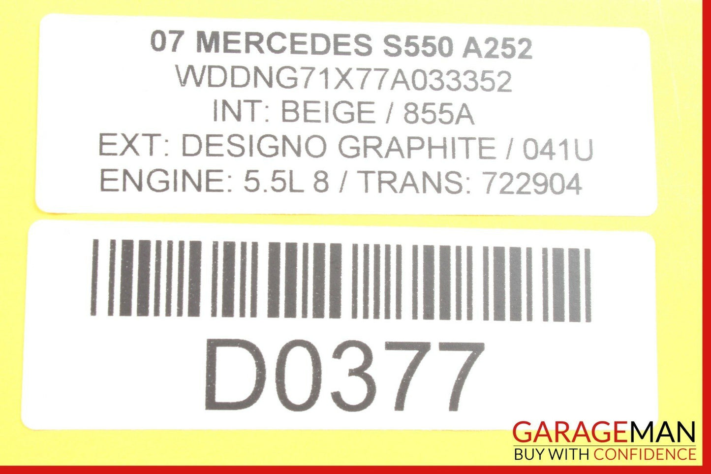 07-13 Mercedes W221 S550 S600 Rear Left Driver Side Door Control Module OEM