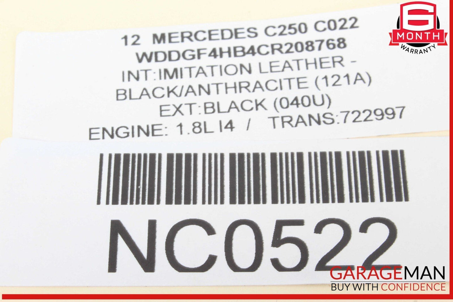 08-18 Mercedes W204 C250 GLK350 E350 Rear Right Side Door Control Module Unit