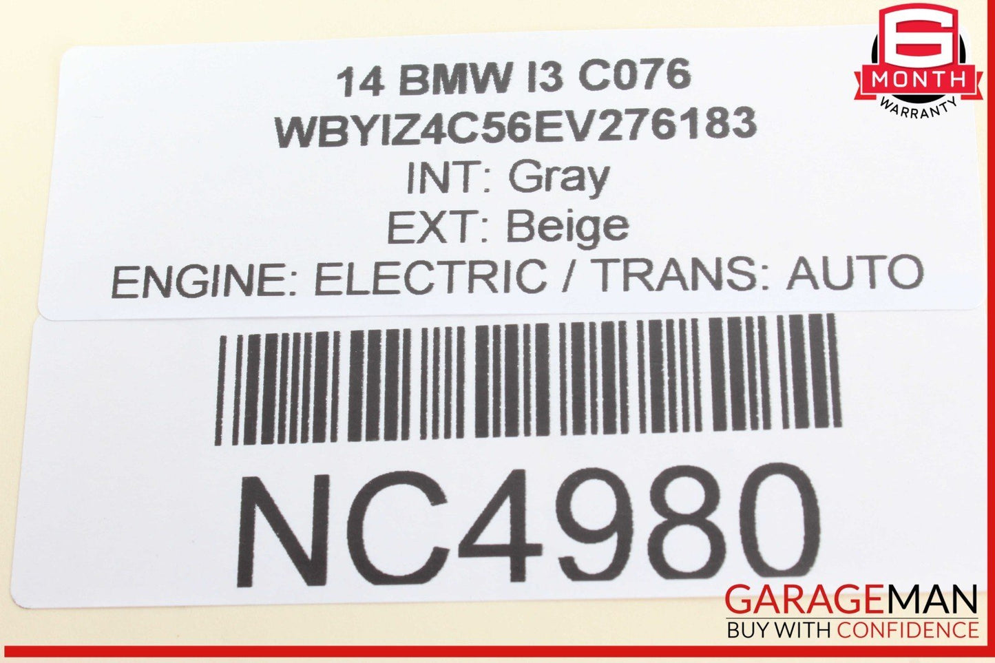14-17 BMW i3 I01 Hybrid Engine Control Module ECU EDME ECM 8642338 OEM