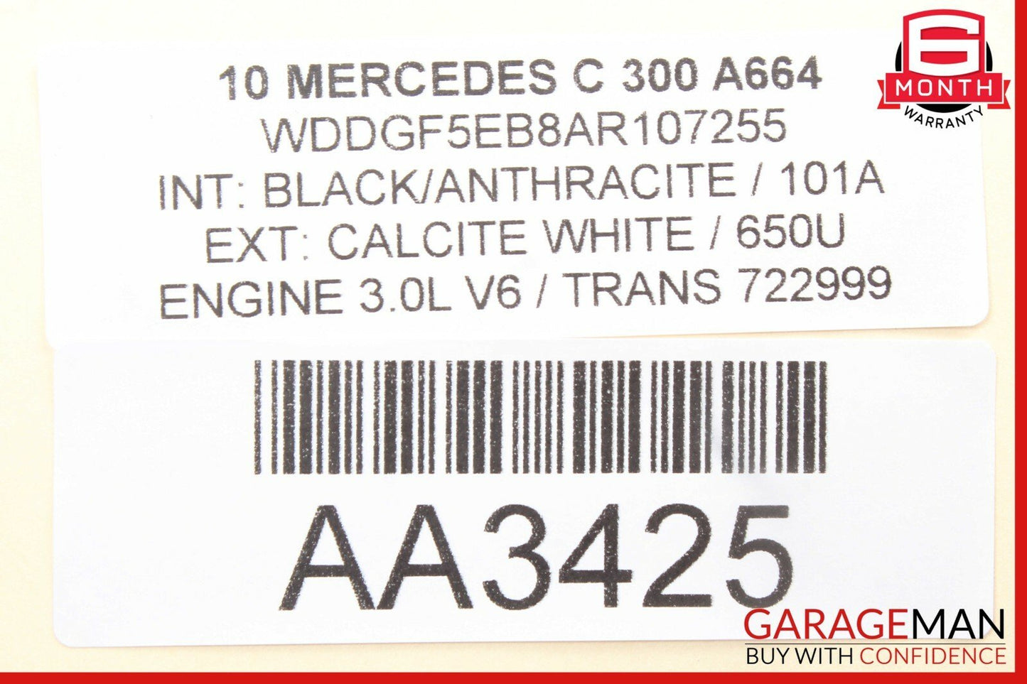 08-11 Mercedes W204 C250 C300 Floor Gear Selector Shifter 2042675724 OEM