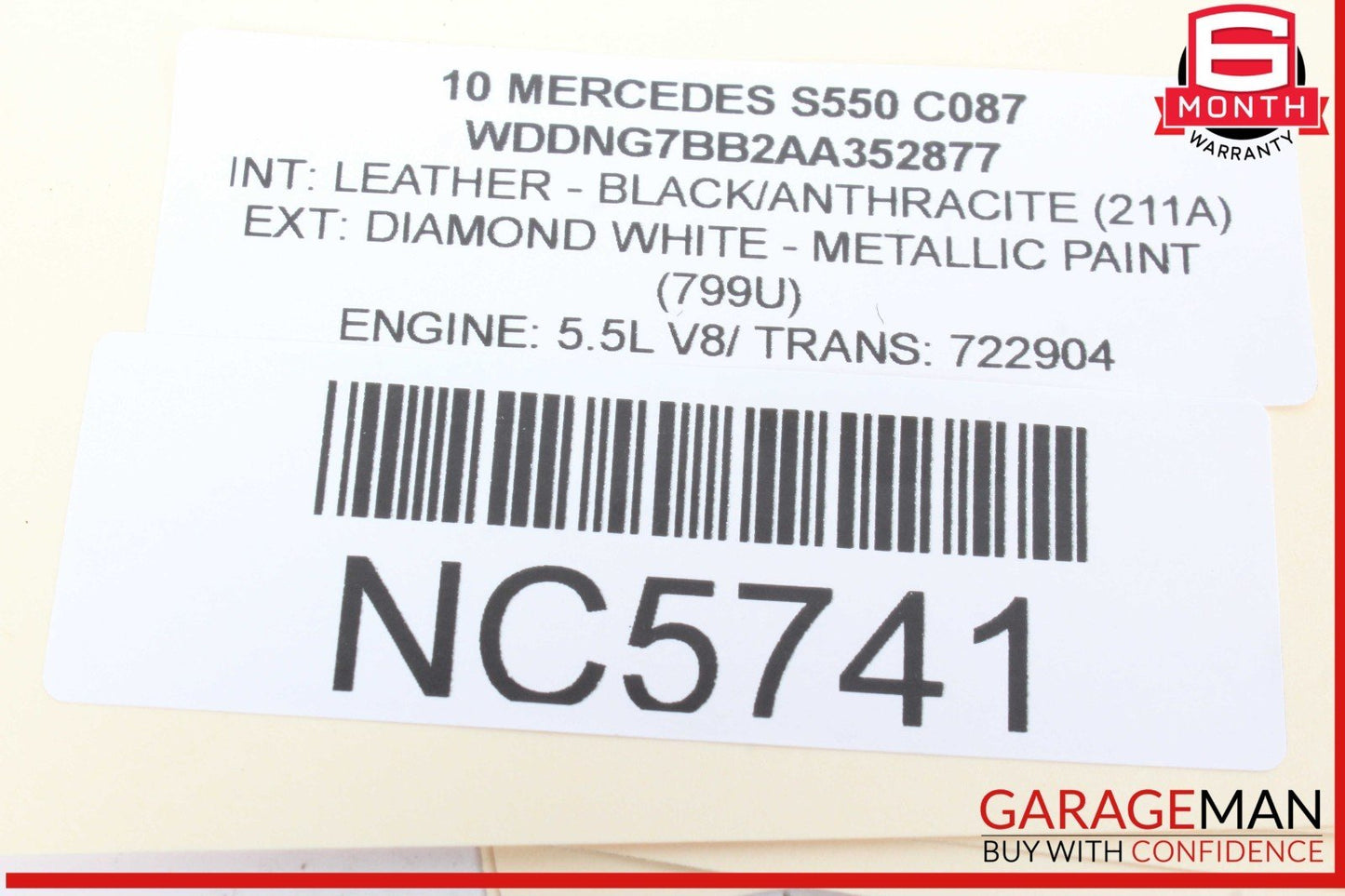 07-13 Mercedes W221 S550 S400 Rear Right or Left Side Door Control Module OEM