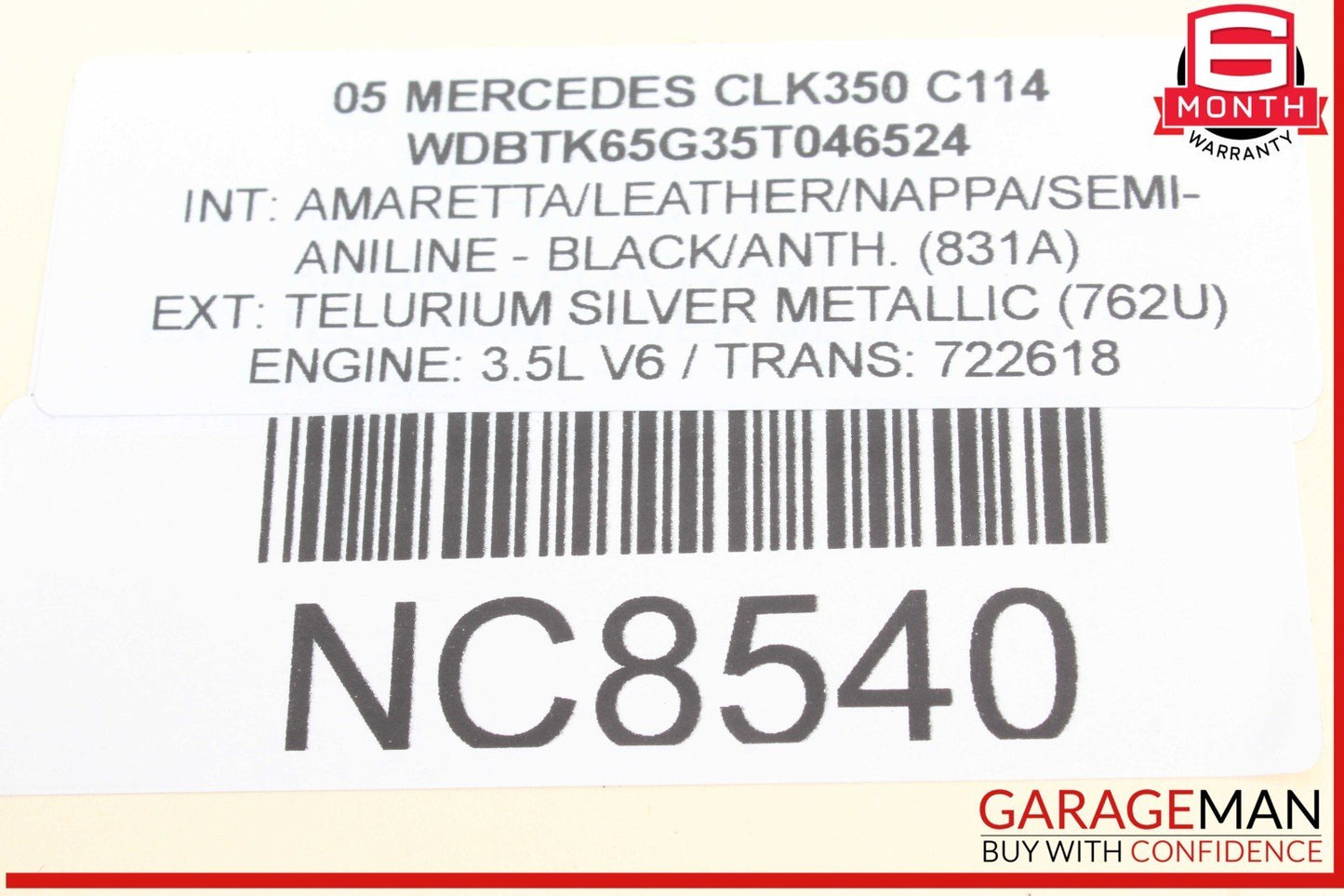 03-09 Mercedes W209 CLK350 CLK55 AMG Front Right Side Door Control Module OEM