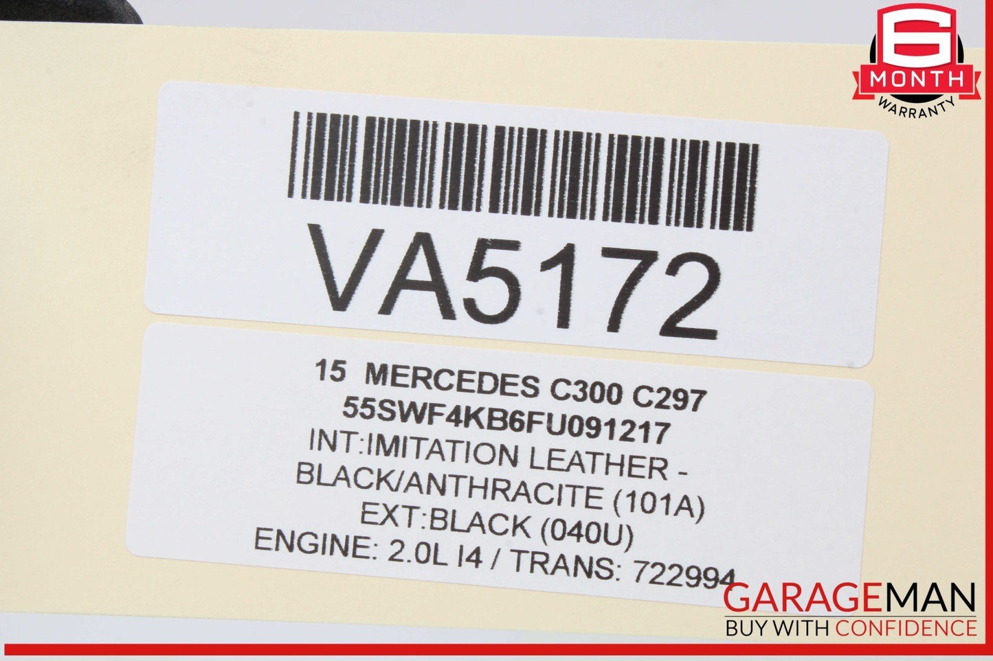 15-18 Mercedes W205 C300 C350 C43 AMG Headlight LED Control Module OEM